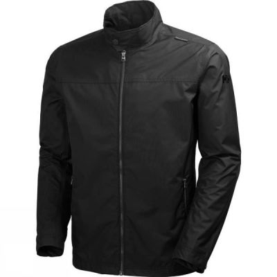 Chaquetas Helly Hansen Derry Hombre - Negras - Chile WNJ913586